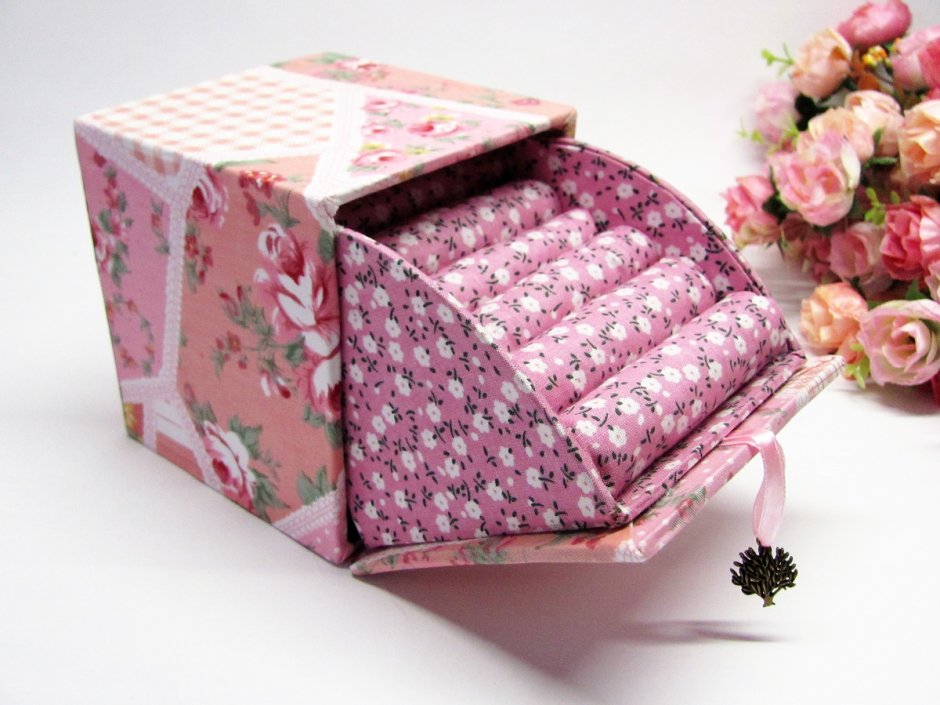 Картонаж мастер класс шкатулка