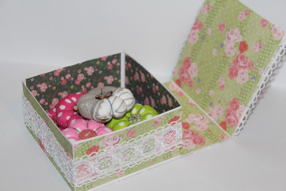 Коробки для подарков из ткани