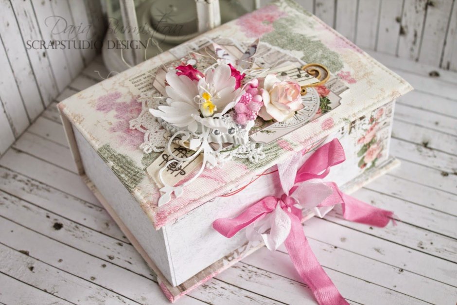 Шкатулка Скрапбукинг