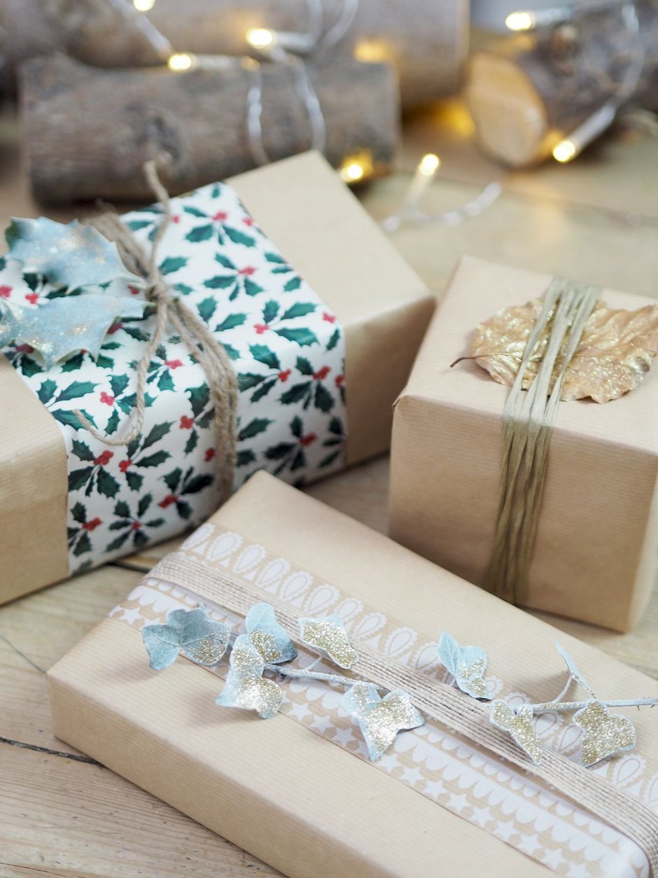 Стильная упаковка подарков