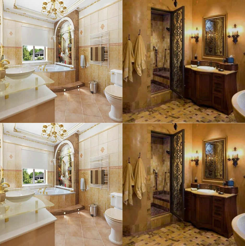 Ванные комнаты в итальянском стиле