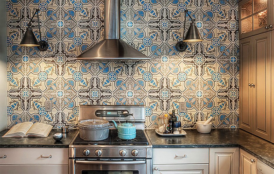 Мозаика в марокканском стиле на фартук на кухню