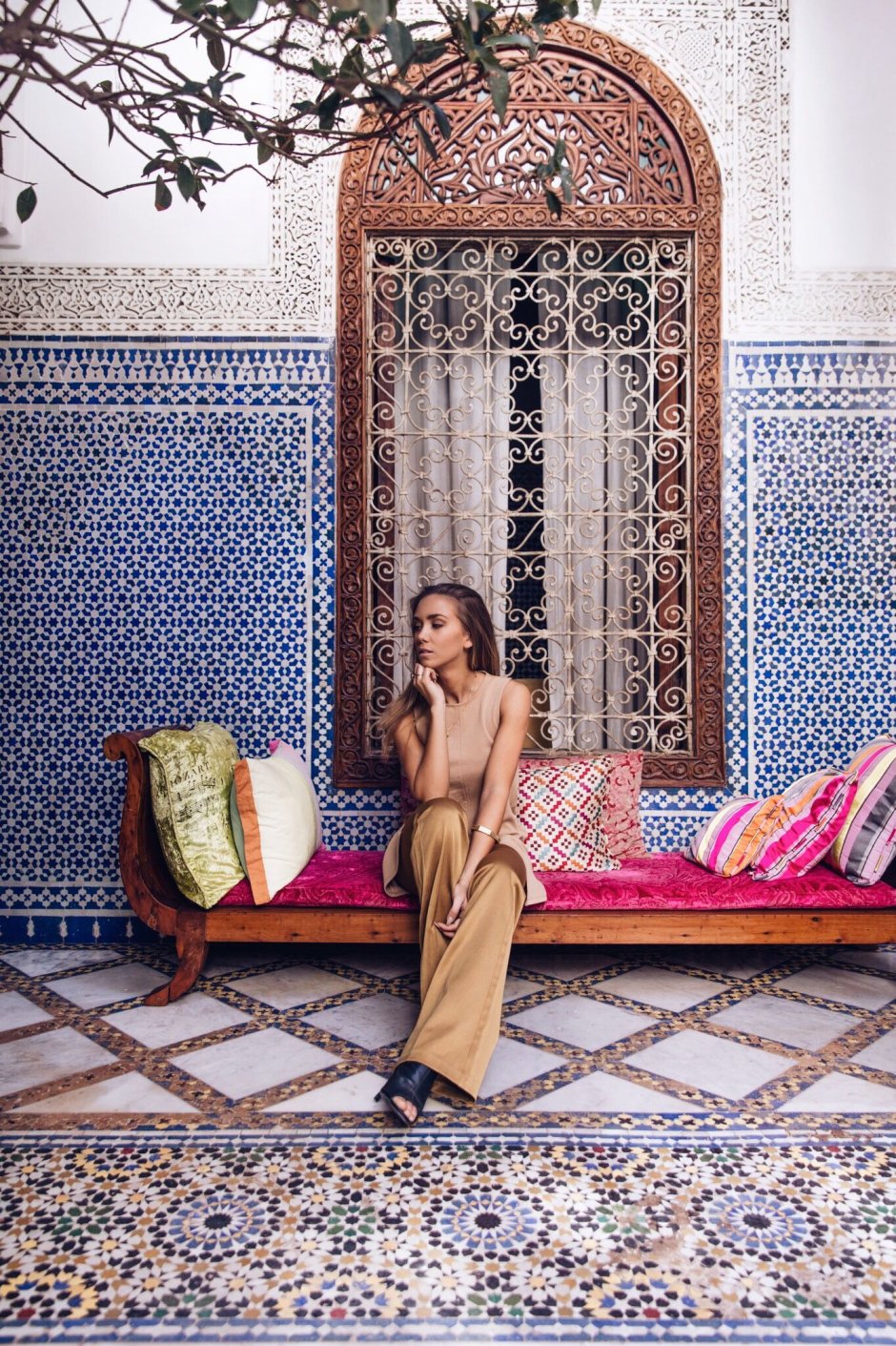 Марокканская плитка на стену