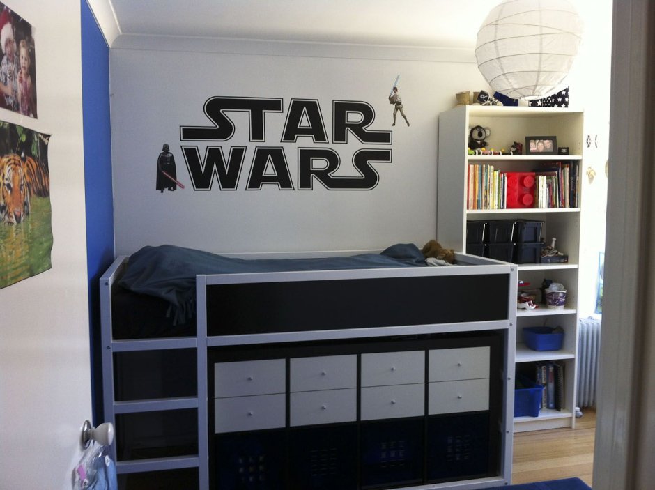 Двухэтажная кровать в стиле Star Wars