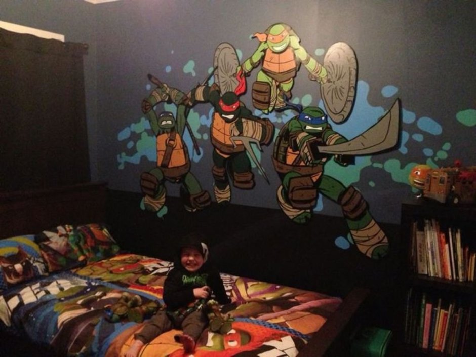 Teenage Mutant Ninja Turtles Room