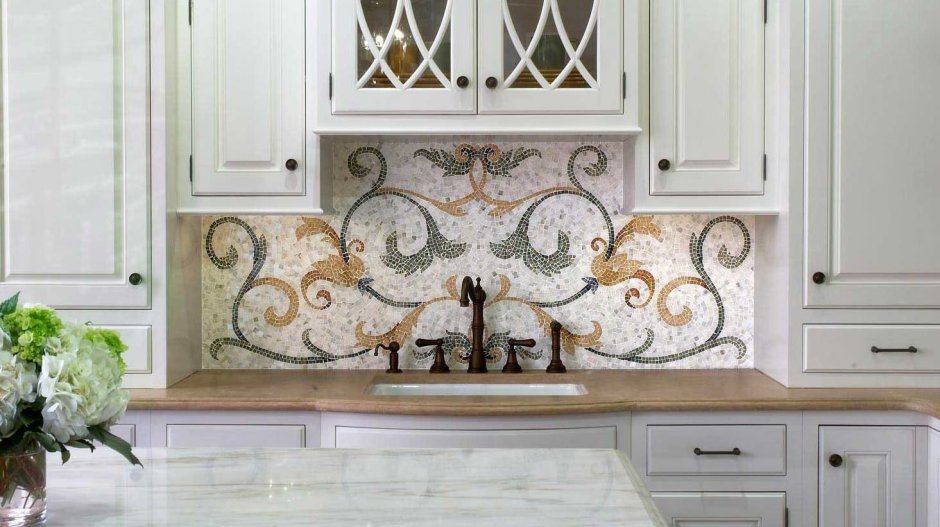 Плитка Backsplash Арабеск