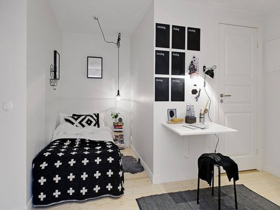 Комната минималиста ikea