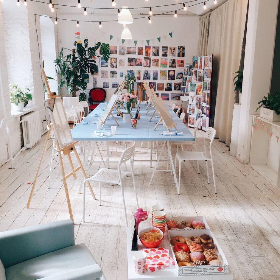 Интерьер творческой мастерской