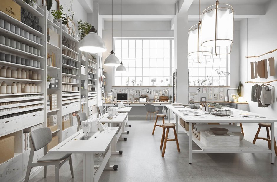 Интерьер мастерской