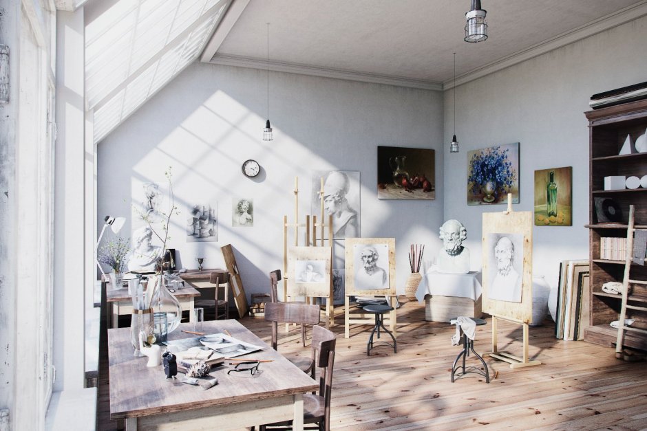 Рабочее место рукодельницы