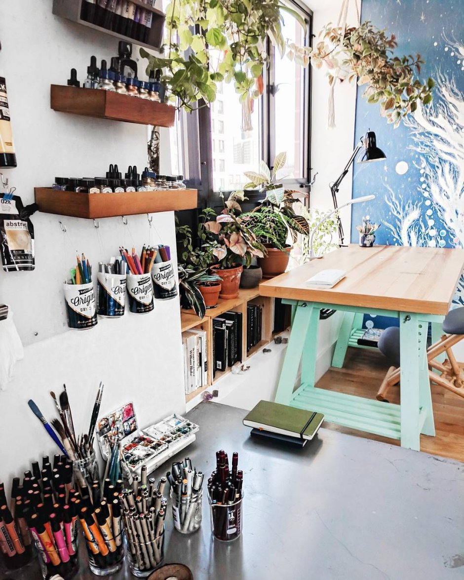 Интерьер мастерской