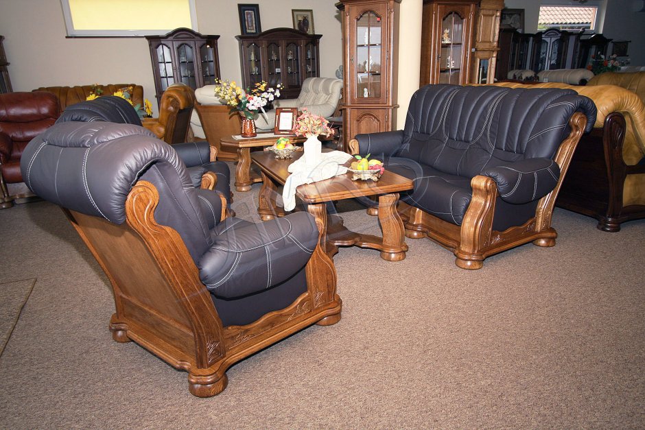 Кожаные диваны и кресла