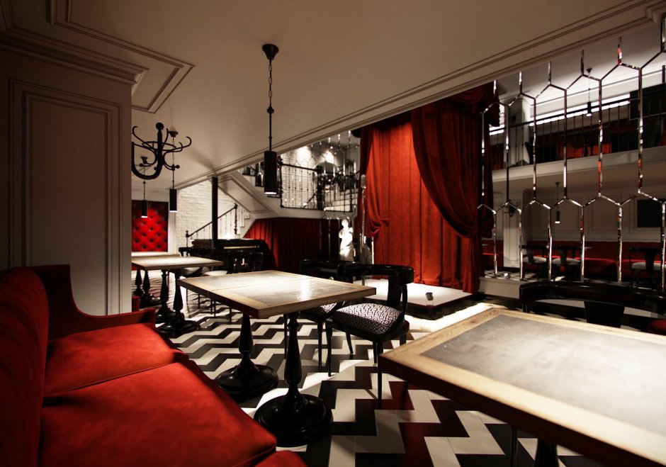 Интерьер в стиле мафии