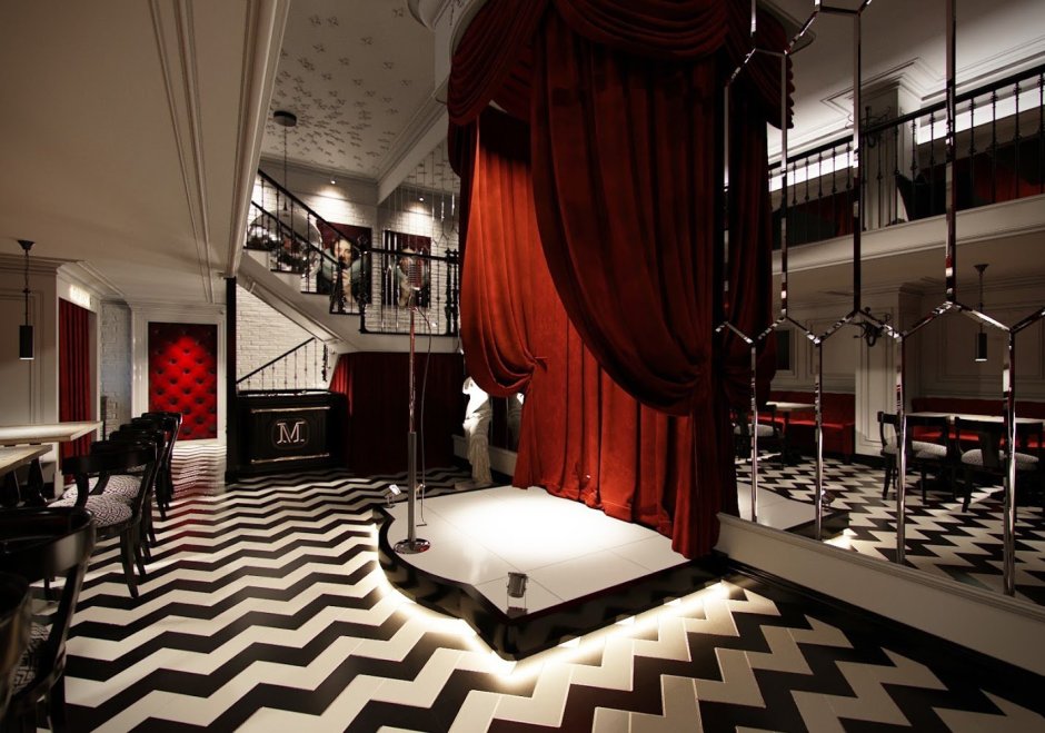 Интерьер в стиле мафии