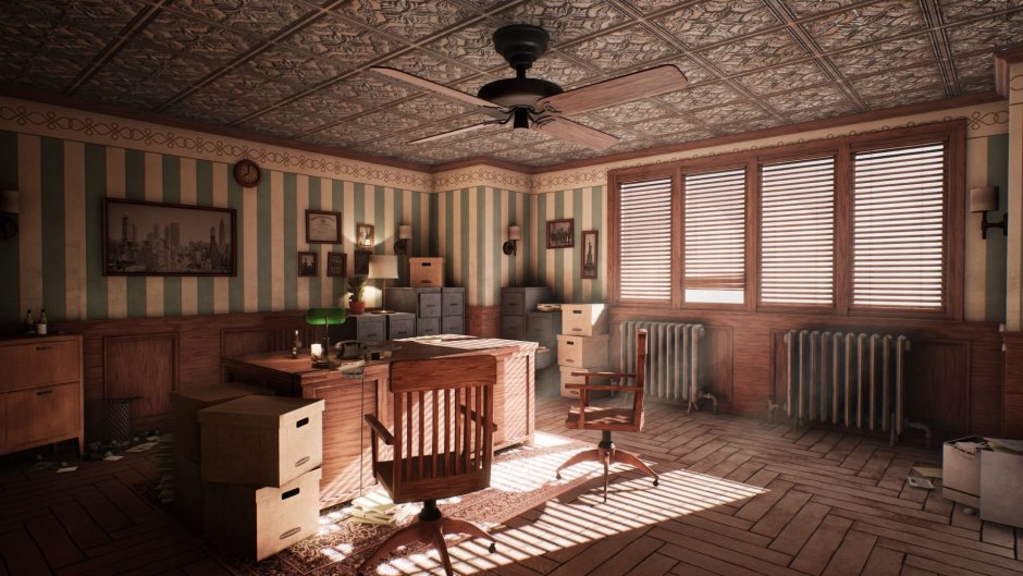 Кабинет в стиле мафии