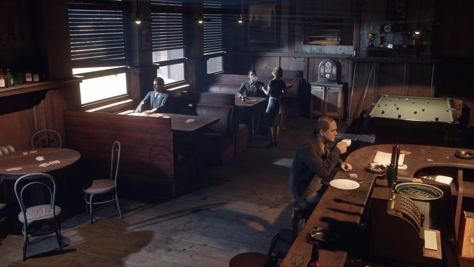 Mafia Definitive Edition бар Сальери