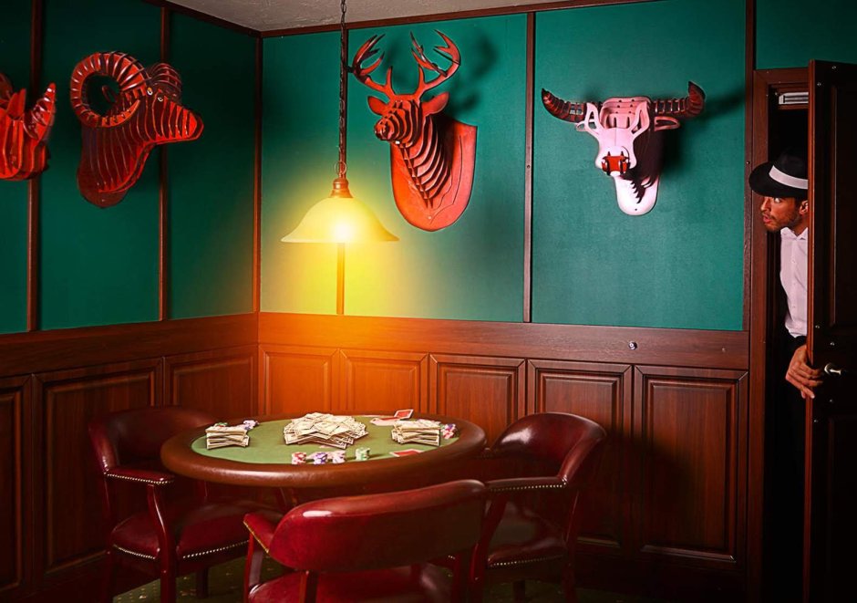 Комната в стиле мафии