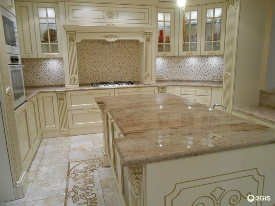 Ivory Brown гранит столешница