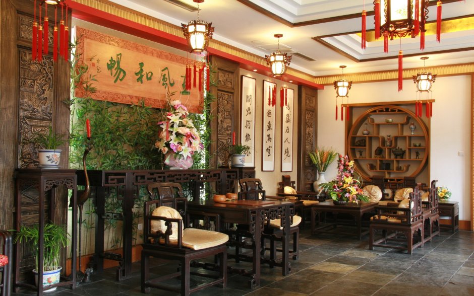 Традиционный китайский интерьер