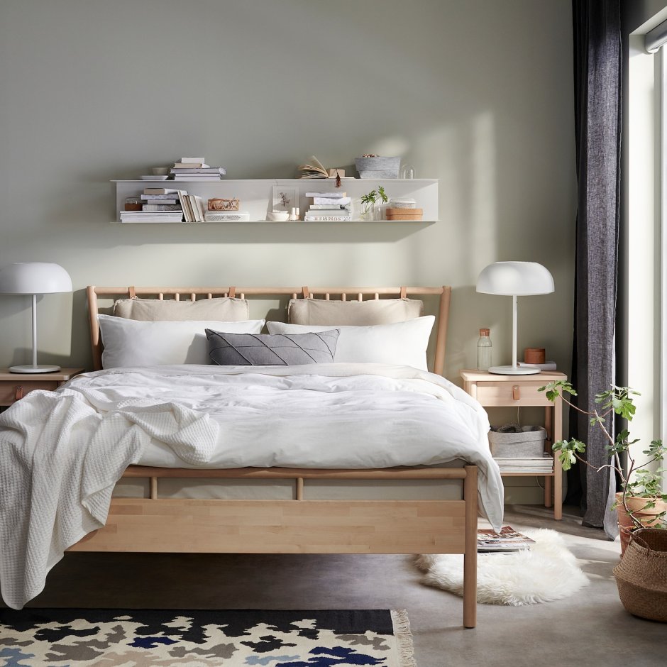 Кровать BJORKSNAS ikea