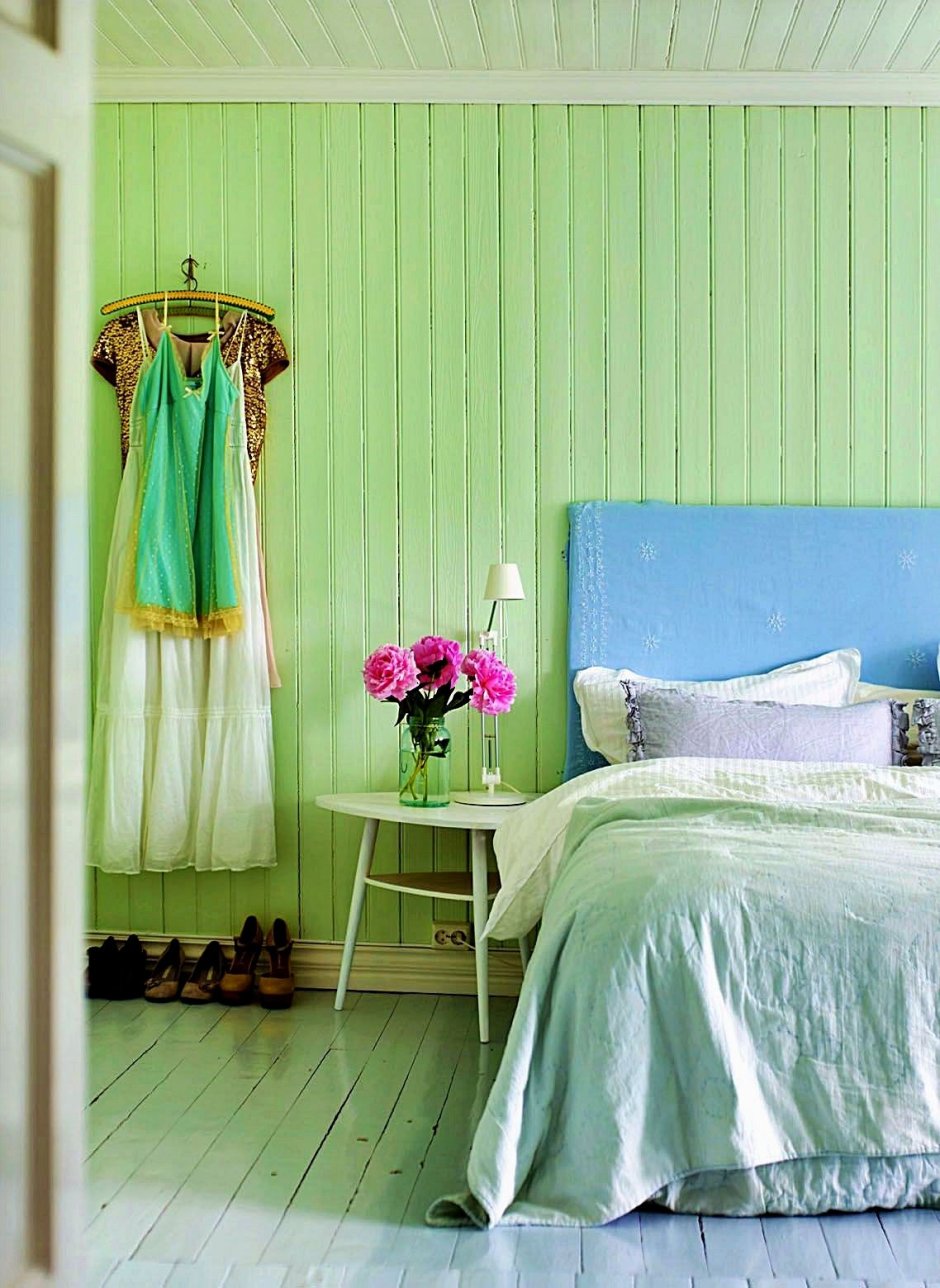 Tikkurila зеленый имитация бруса