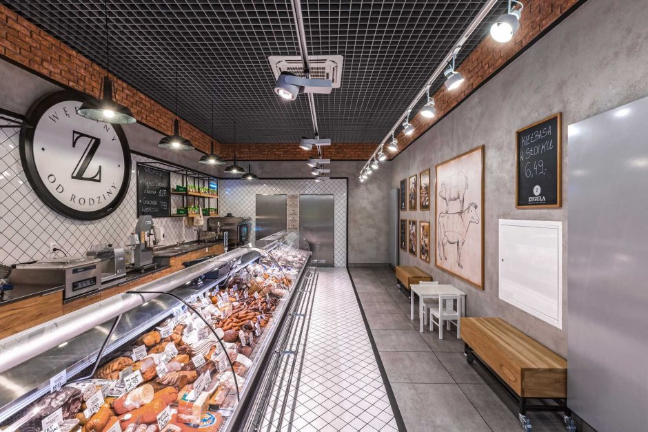 Shop Design Butcher meat