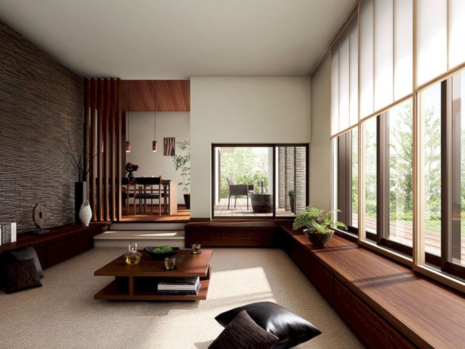 Спальня в японском стиле Минимализм