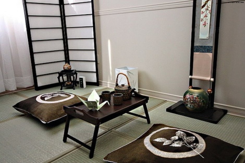 Японский стиль в интерьере декор