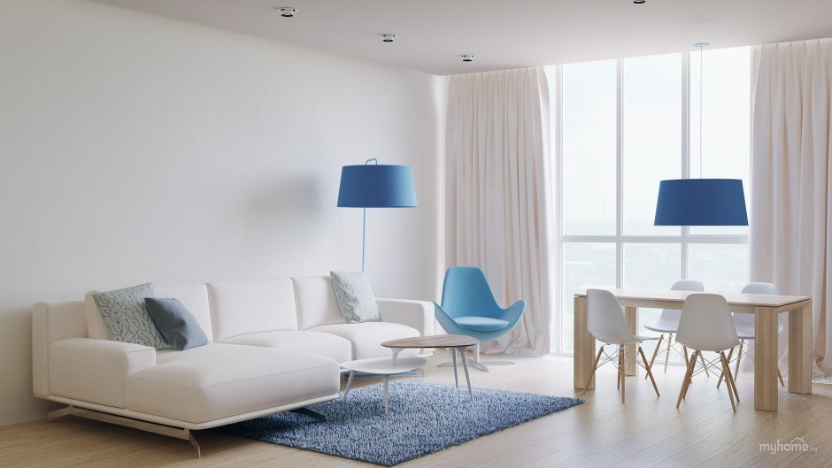 Интерьер без мебели