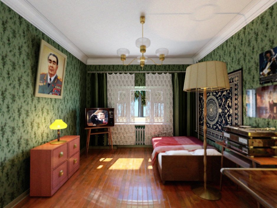 Советская комната (73 фото)