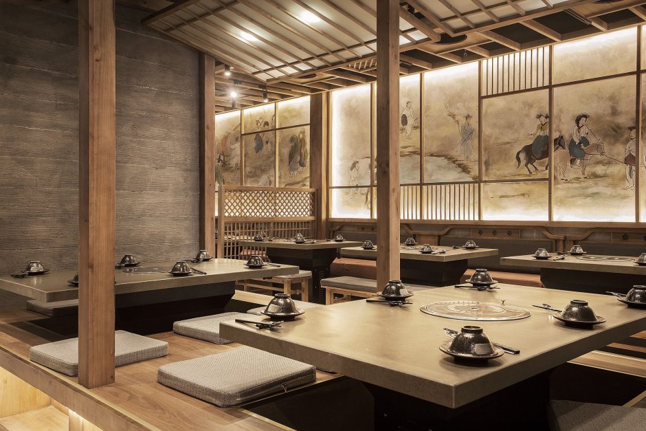 Рестораны в японском стиле архитектура