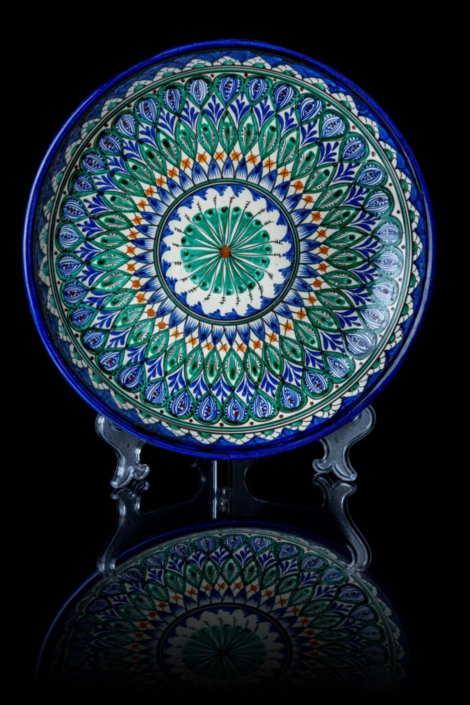 Красивые узбекские тарелки