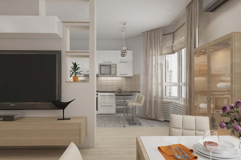 Дизайнер интерьеров квартиры трехкомнатной маленькой