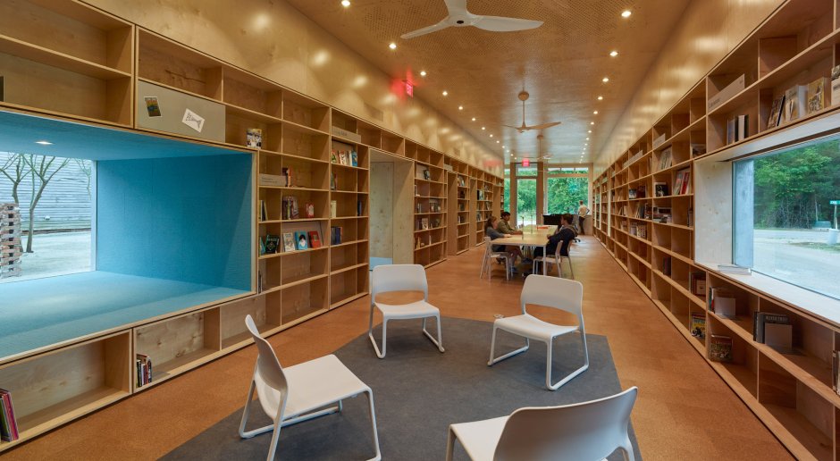 Современный дизайн школьной библиотеки (63 фото)