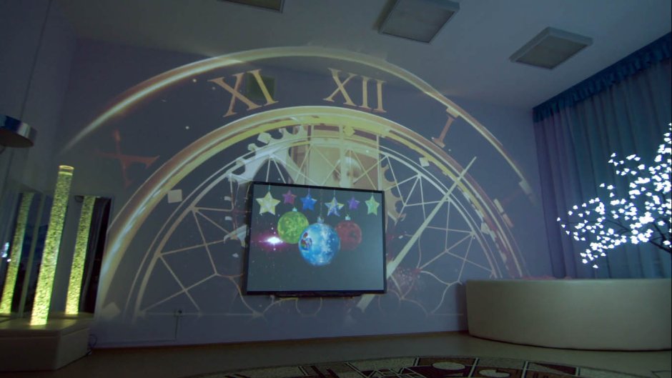 Виртуальная Волшебная комната проекционный дизайн