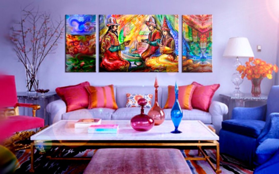 Современная живопись в интерьере