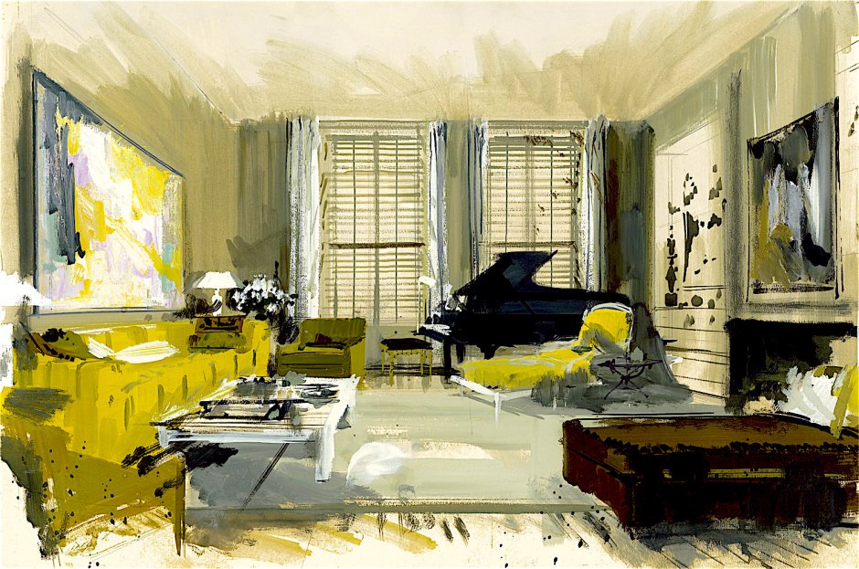 Картины акрилом на холсте