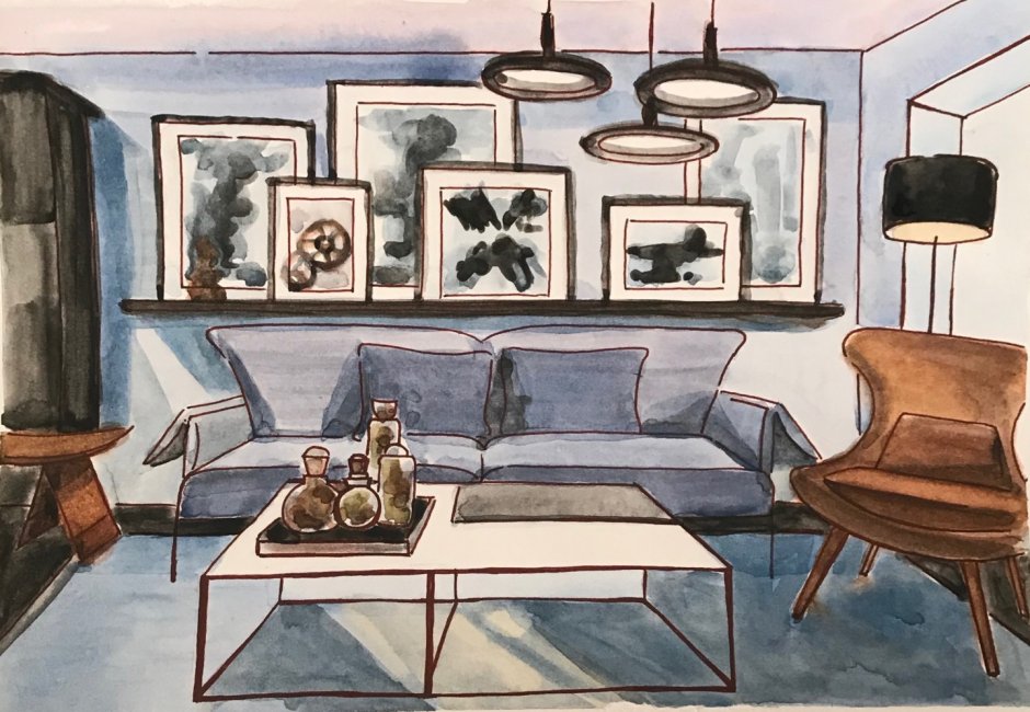 Искусство в интерьере