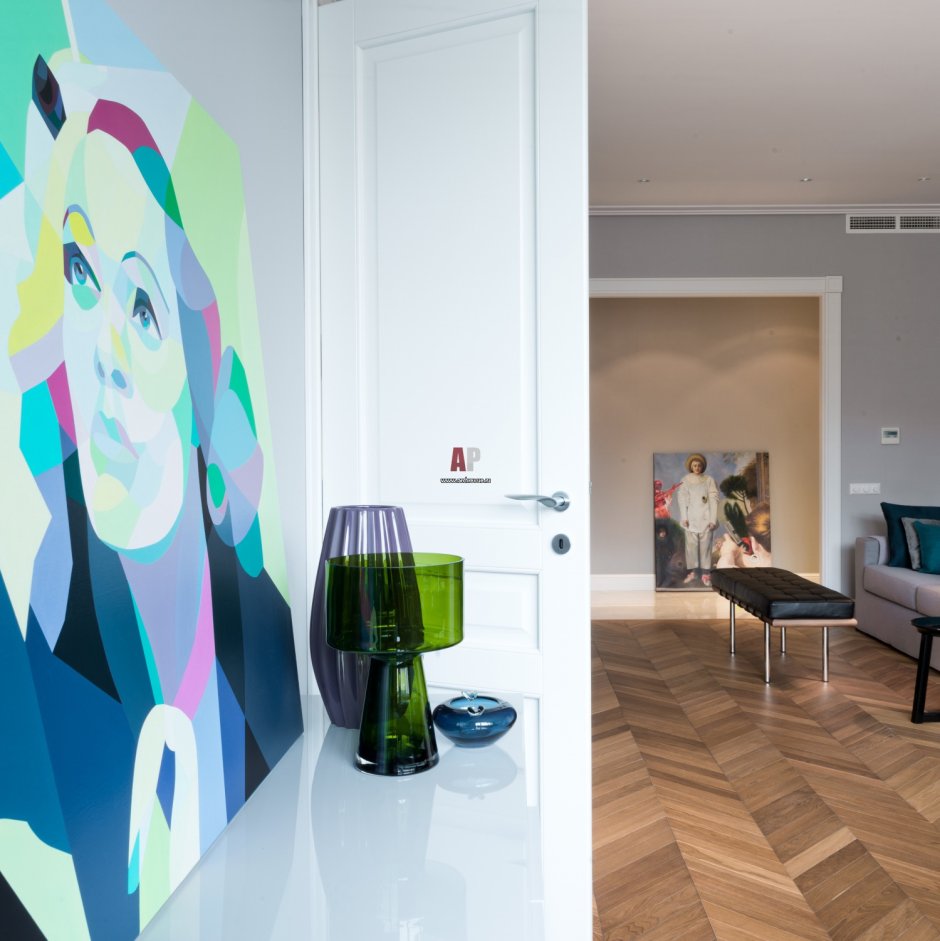 Картина гуашь интерьерные дизайнерские