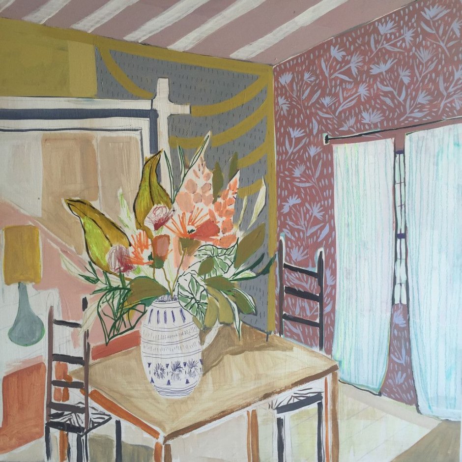 Натюрморт интерьер комнаты