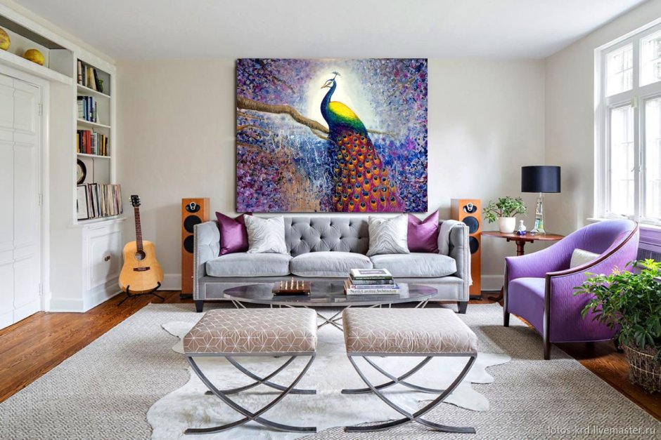 Современное искусство в интерьере