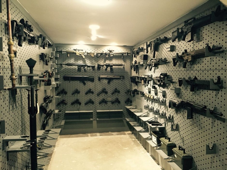 Отделка комнаты хранения оружия (66 фото)