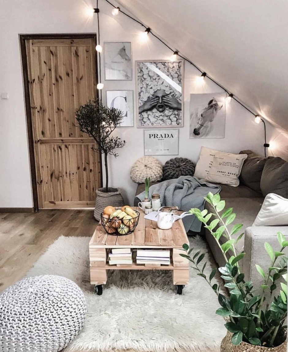 Интерьер в скандинавском стиле для маленькой квартиры