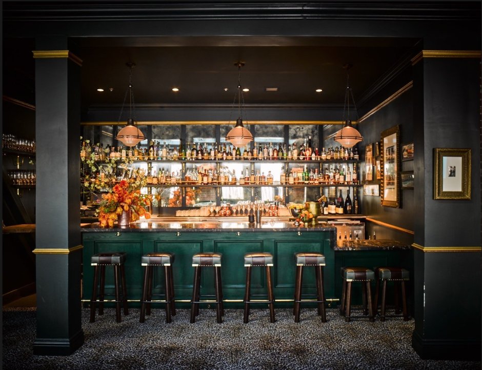 Американский стиль в интерьере ресторана