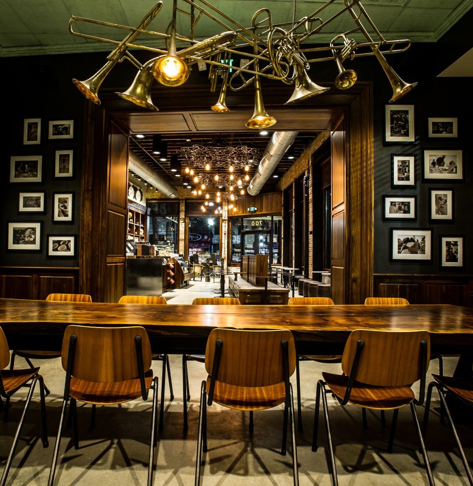 Старбакс барная стойка