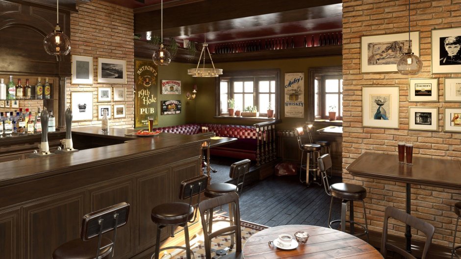 Ирландский паб прикол