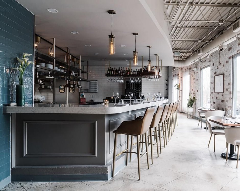 Пивной бар в стиле лофт