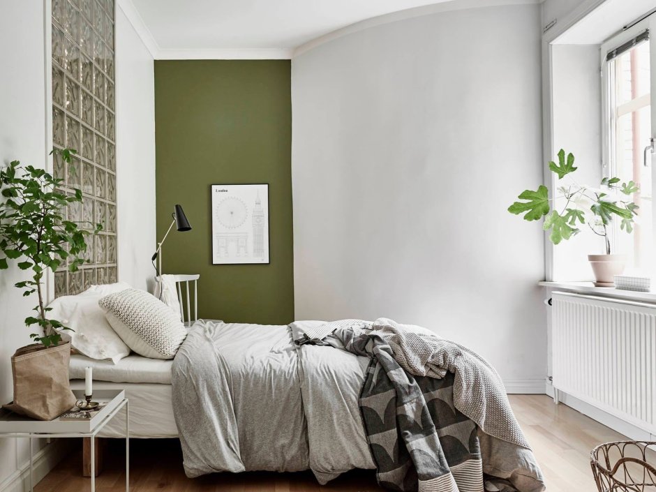 Спальня Luxe Farrow and Ball