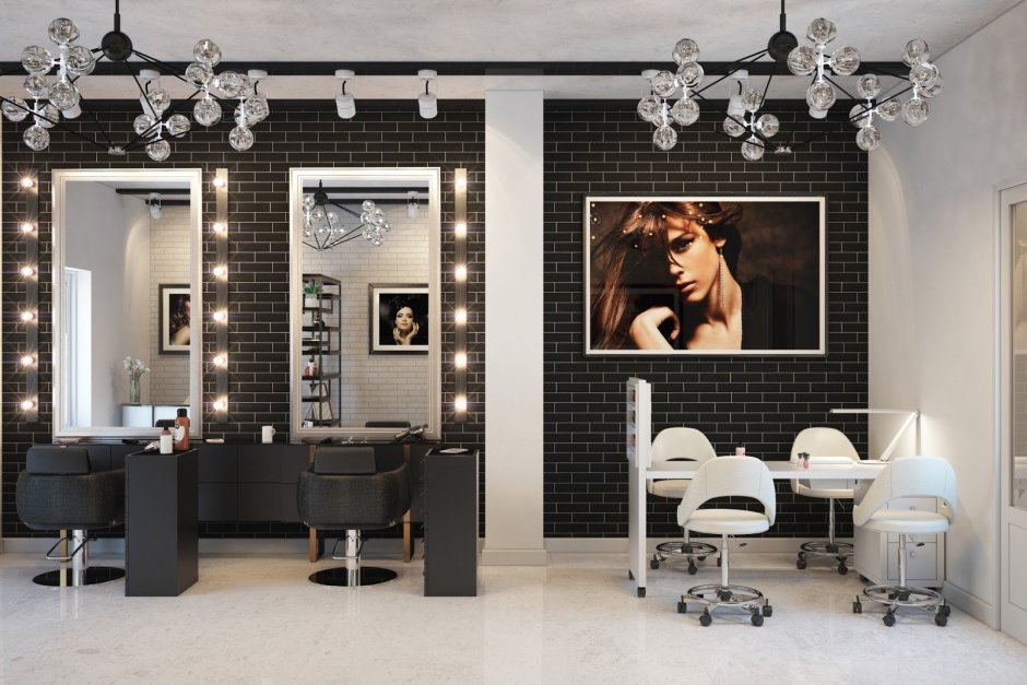 Салон красоты рабочее место парикмахера