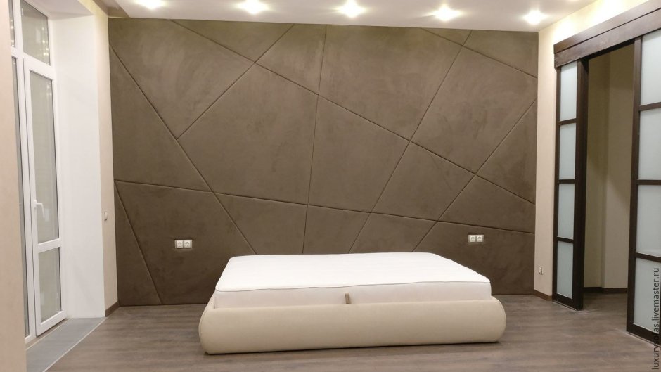 Мягкие стеновые панели для спальни